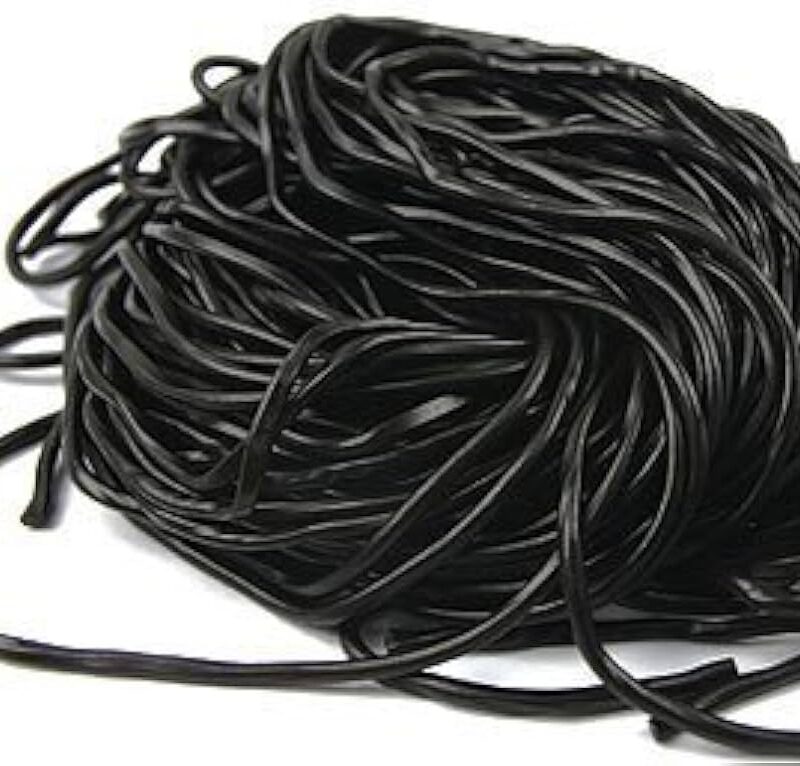 Black Licorice Shoelaces