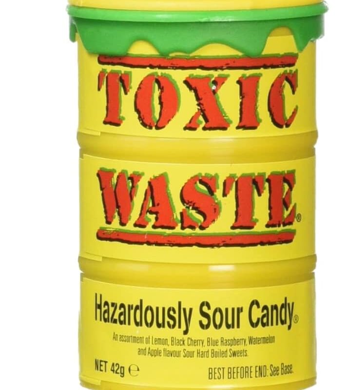 Toxic Waste Yellow Barrel