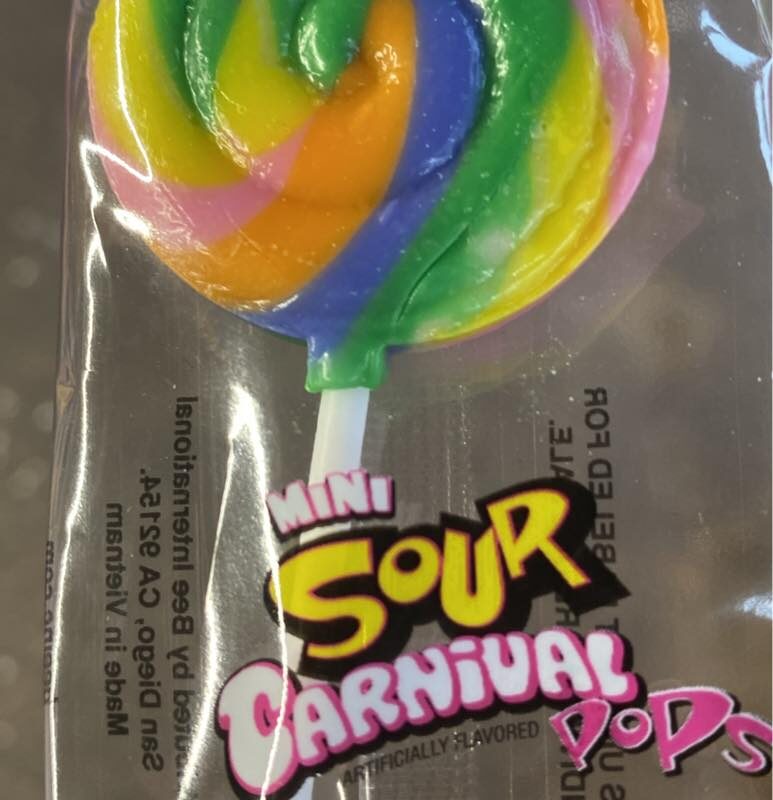 Mini Sour Lollipop