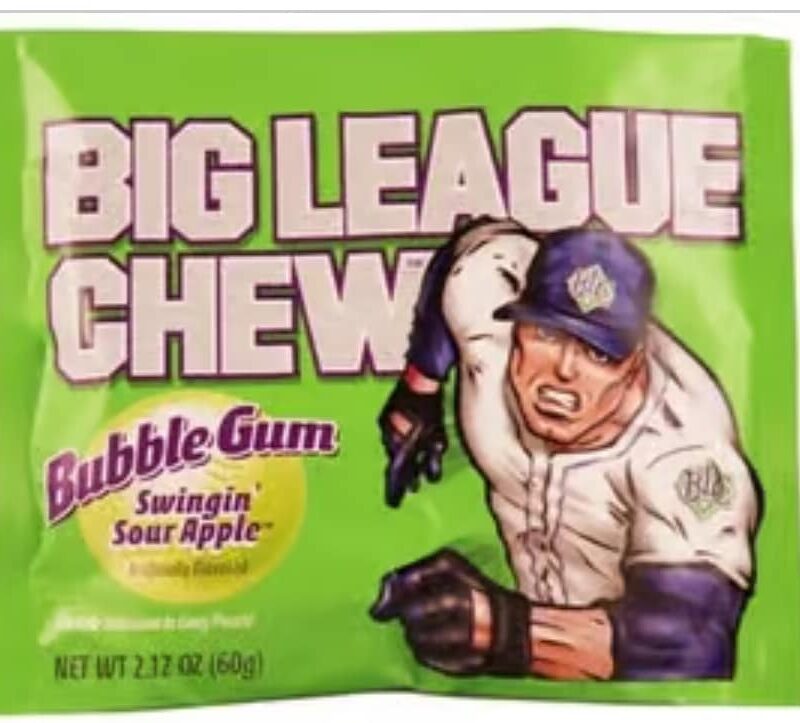 Big League Chew Swingin Sour Apple