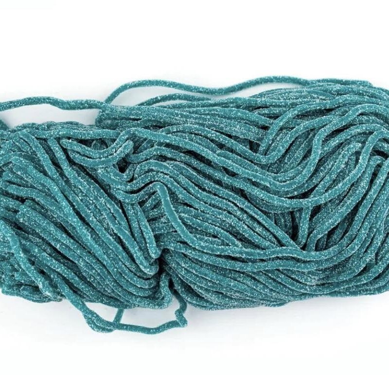 Sour Blue Raspberry Shoelaces