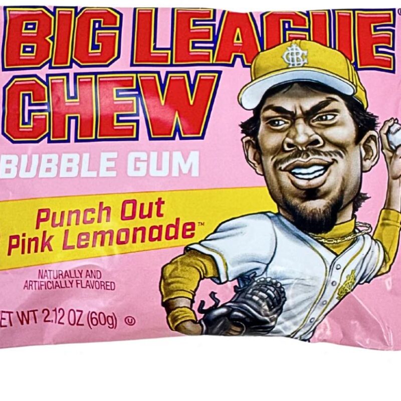 Big League Chew Punch Out Pink Lemonade