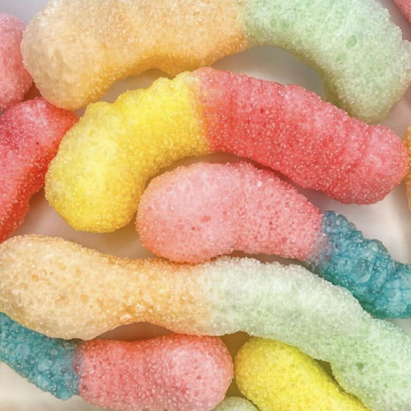 Gummy Worms Crunch